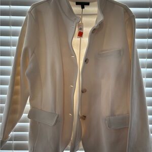 Banana Republic White XL jacket